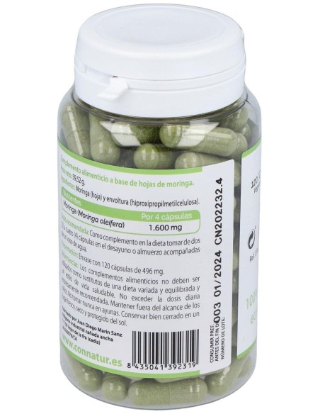 Moringa Oleifera 120Cap. de Connatur