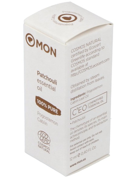 Pachuli Aceite Esencial 12Ml. Ecocert de Mondeconatur