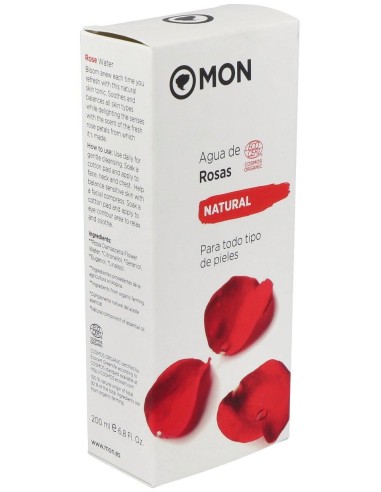 Agua De Rosas 200Ml. Eco de Mondeconatur