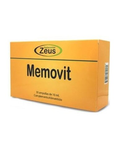 Memovit Estudial 30Amp. de Zeus