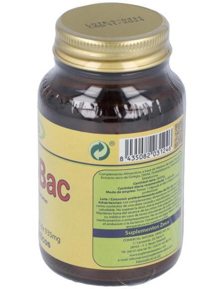 Neur+ Bac 30 Cápsulas de Zeus