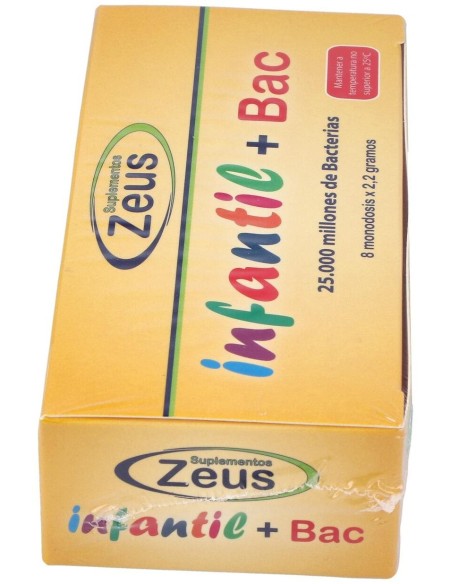 Infantil + Bac 8Monodosis de Zeus