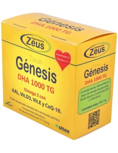 Genesis Dha Tg 1000 Omega 3 120Cap. de Zeus 2