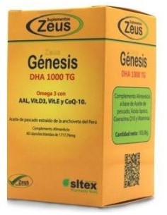 Genesis Dha Tg 1000 Omega 3 60Cap. de Zeus 2