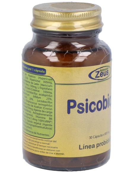 Psico+Bac (Psicobiotic) 30Cap. de Zeus