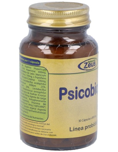 Psico+Bac (Psicobiotic) 30Cap. de Zeus