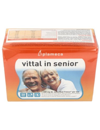 Vittal In Senior 20 Viales De 10 Ml de Plameca