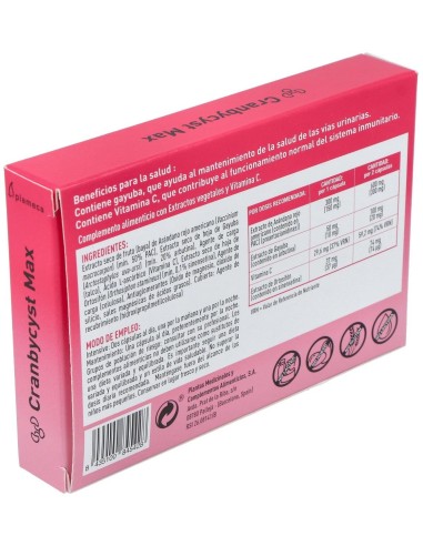 Cranbycyst Max 30Cap. de Plameca