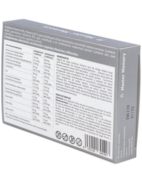 Master Memory 30Cap. de Plameca