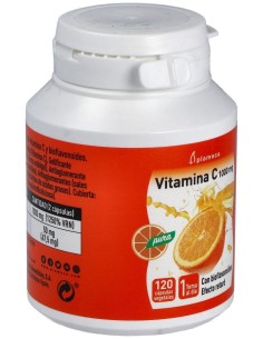 Vitamina C Pura 1000 Mg 120 Cápsulas Vegetales de Plameca 2