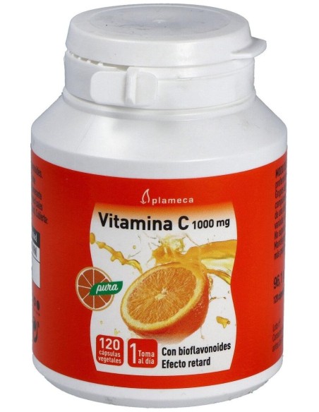 Vitamina C 1000Mg. 120Cap. de Plameca