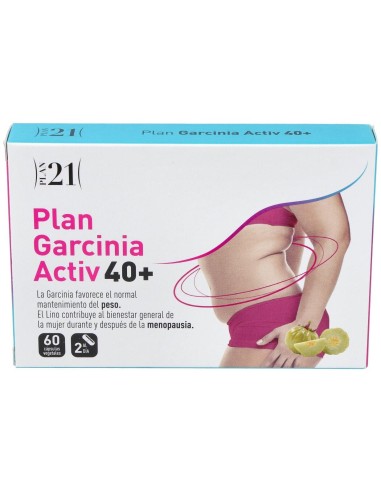 Plan Garcinia Activ 40+ 60Cap. Plan 21 de Plameca