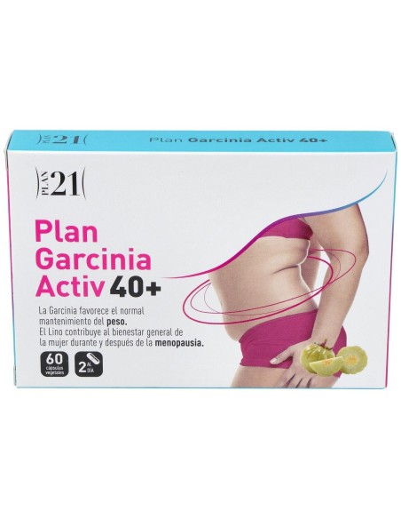 Plan Garcinia Activ 40+ 60Cap. Plan 21 de Plameca