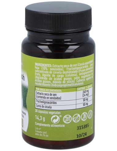 Laxoflash 30 Cápsulas Vegetales de Plameca