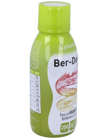 Ber-Detox Sabor Fresa 250 Ml de Plameca