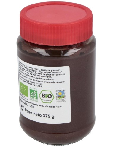Crema De Algarroba Y Avellana 375Gr. Bio de Mandole