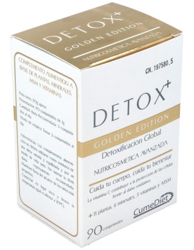 Detox+ Golden 90Comp. de Cumediet