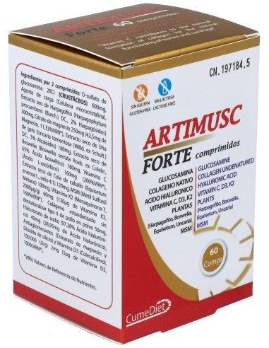 Artimusc Forte 60Comp. de Cumediet