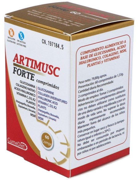 Artimusc Forte 60Comp. de Cumediet