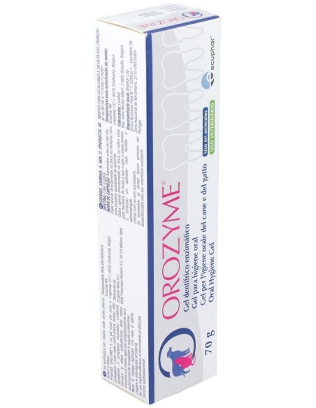 Orozyme Gel Dentifrico de Ecuphar Vet