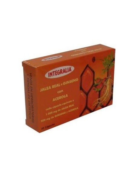 Jalea Real+Ginseng Con Acerola 45Cap. de Integralia