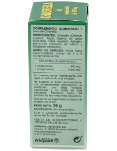 Chlorella 500Mg. 60Comp. de Integralia 2