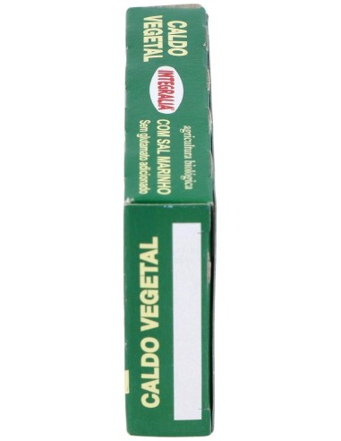 Caldo Vegetal Eco Con Sal Marina Natural 6Pastilla de Integralia