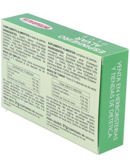 Espino Blanco Plus 60Cap. de Integralia