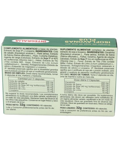 Isoflavonas Plus 60Cap. de Integralia