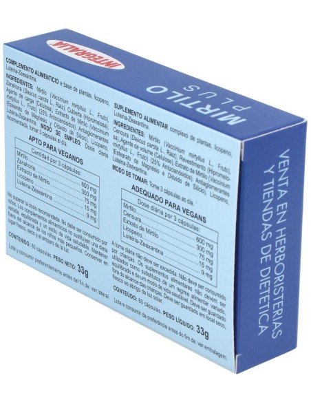 Mirtilo Plus 60Cap. de Integralia