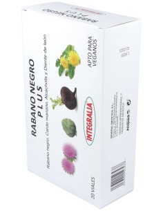 Rabano Negro Plus 20Viales de Integralia 2