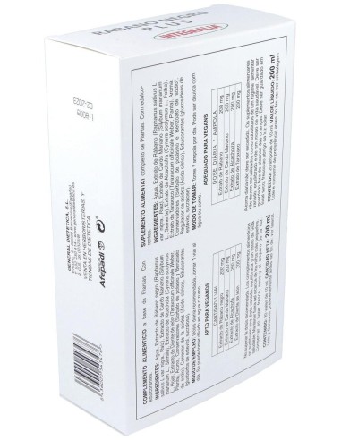 Rabano Negro Plus 20Viales de Integralia