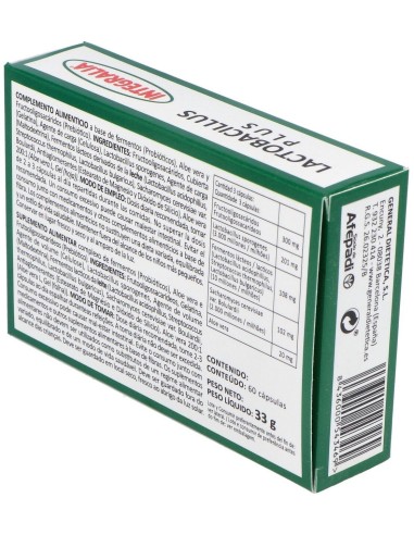 Lactobacillus Plus 60Cap. de Integralia