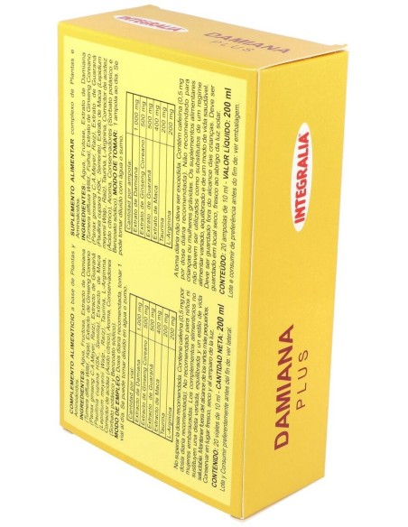 Damiana Plus 20Viales de Integralia