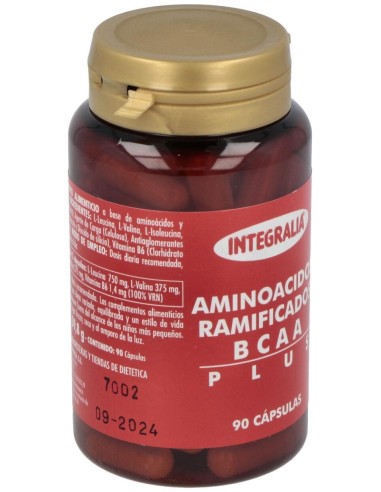 Aminoacidos Ramificados Bcaa Plus 90Cap. de Integralia