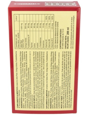 Memorandum Senior 20Amp. de Integralia