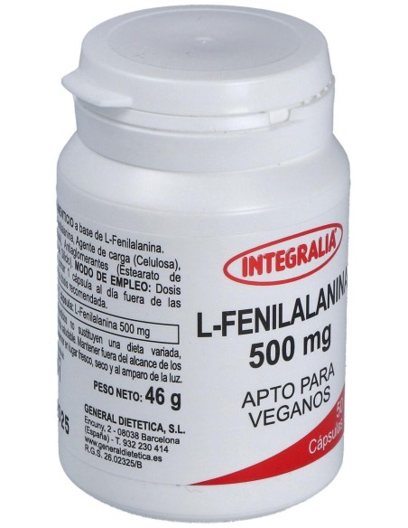 L-Fenilalanina 50Cap. de Integralia