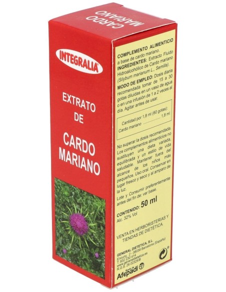 Cardo Mariano Concentrado 50Ml. de Integralia