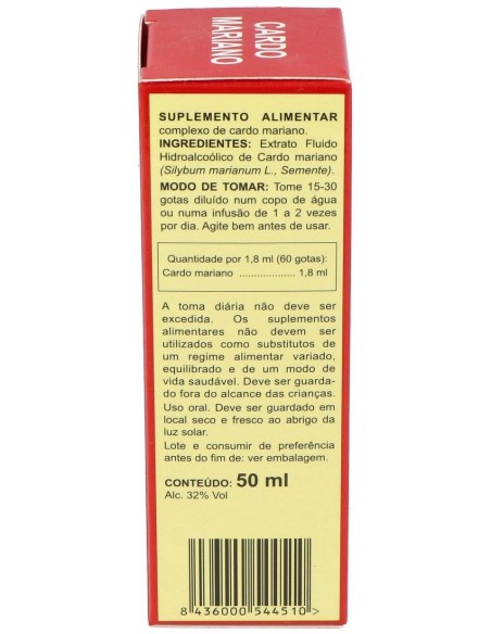 Cardo Mariano Concentrado 50Ml. de Integralia