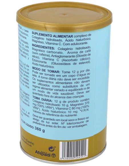 Colageno Soluble Plus Sabor Cafe 300Gr. de Integralia