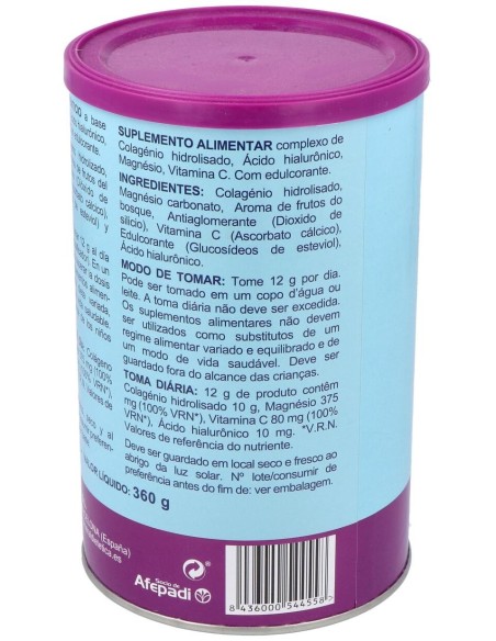 Colageno Soluble Plus Frutos Del Bosque 300Gr. de Integralia
