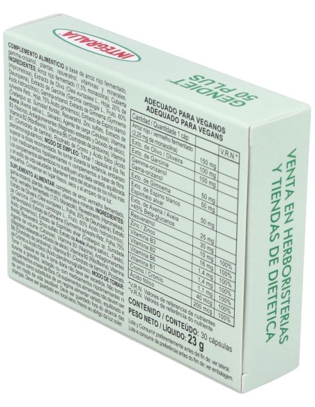 Gendiet 50 Plus 30Cap. de Integralia
