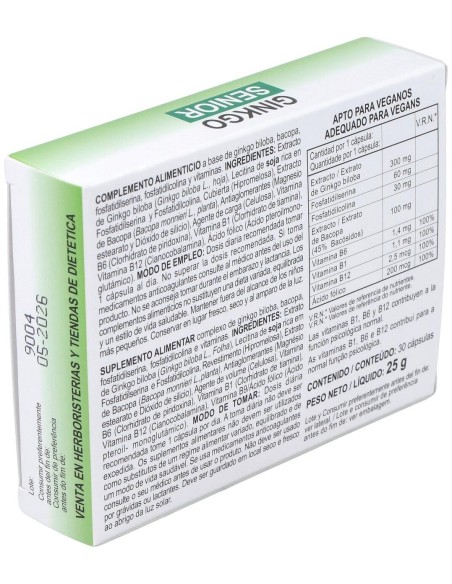 Ginkgo Complex 30Cap. de Integralia