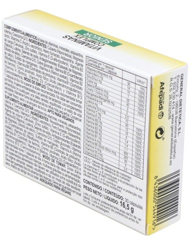 Vitaminas Complex 30Cap. de Integralia