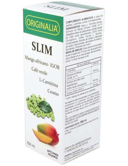 Slim Originalia Jarabe 500Ml. de Integralia