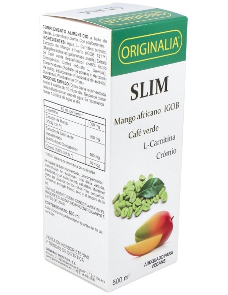 Slim Originalia Jarabe 500Ml. de Integralia