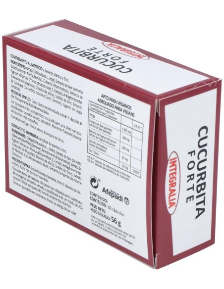 Cucurbita Forte 60Cap. de Integralia