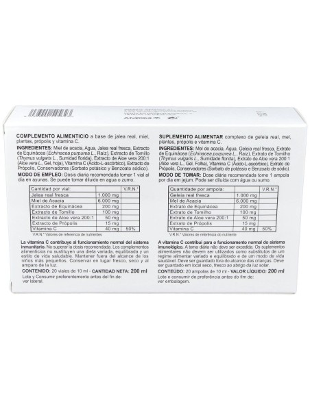 Aloe Vera Forte 20Viales de Integralia