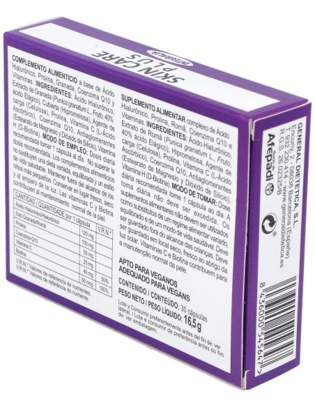 Skin Care Plus 30Cap. de Integralia