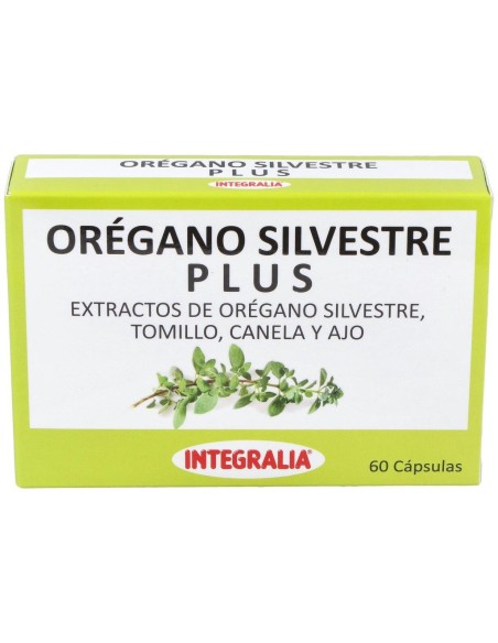 Oregano Silvestre Plus 60Cap. de Integralia